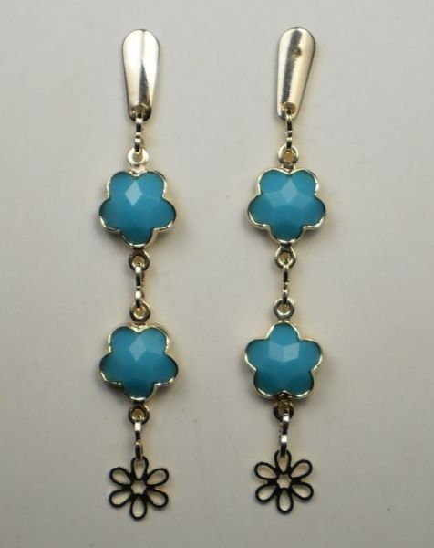 Brinco Estrelinhas Azuis